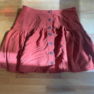 Banana Republic Rust Mini Skirt